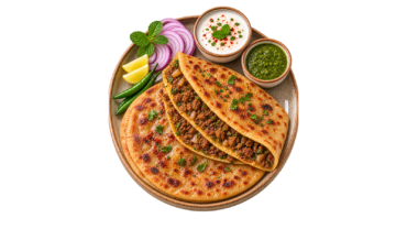 Keema-Paratha