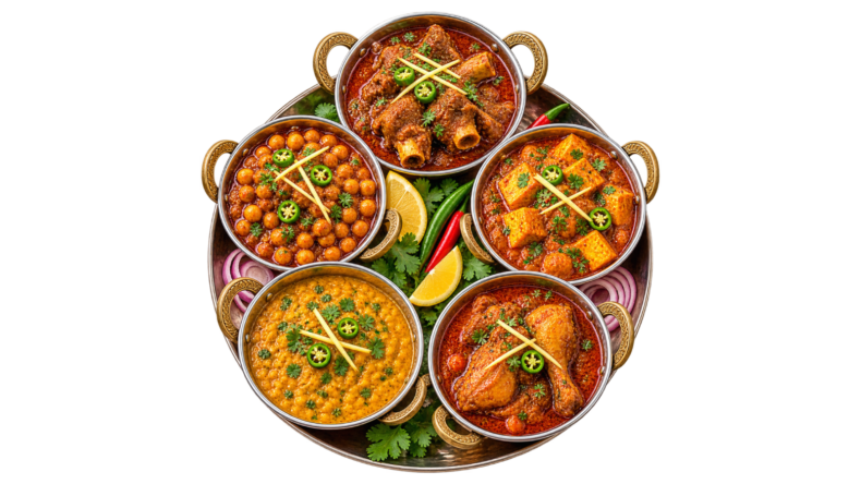Variety-of-curries