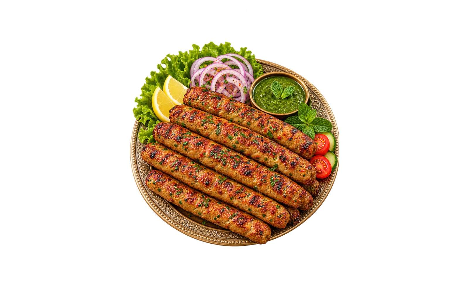 Chicken seekh kabab